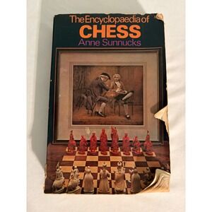 The Encyclopaedia of Chess Anne Sunnucks 1970 softcover St Martins Press 1st Ed